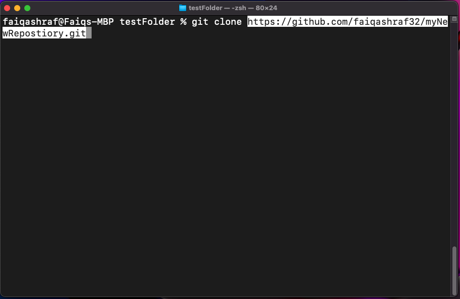 new Repository