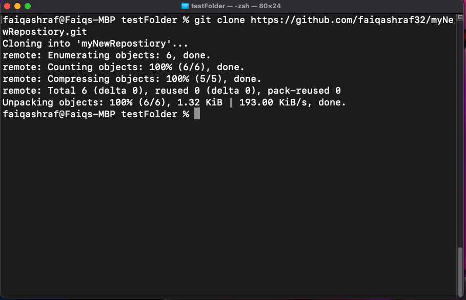 new Repository