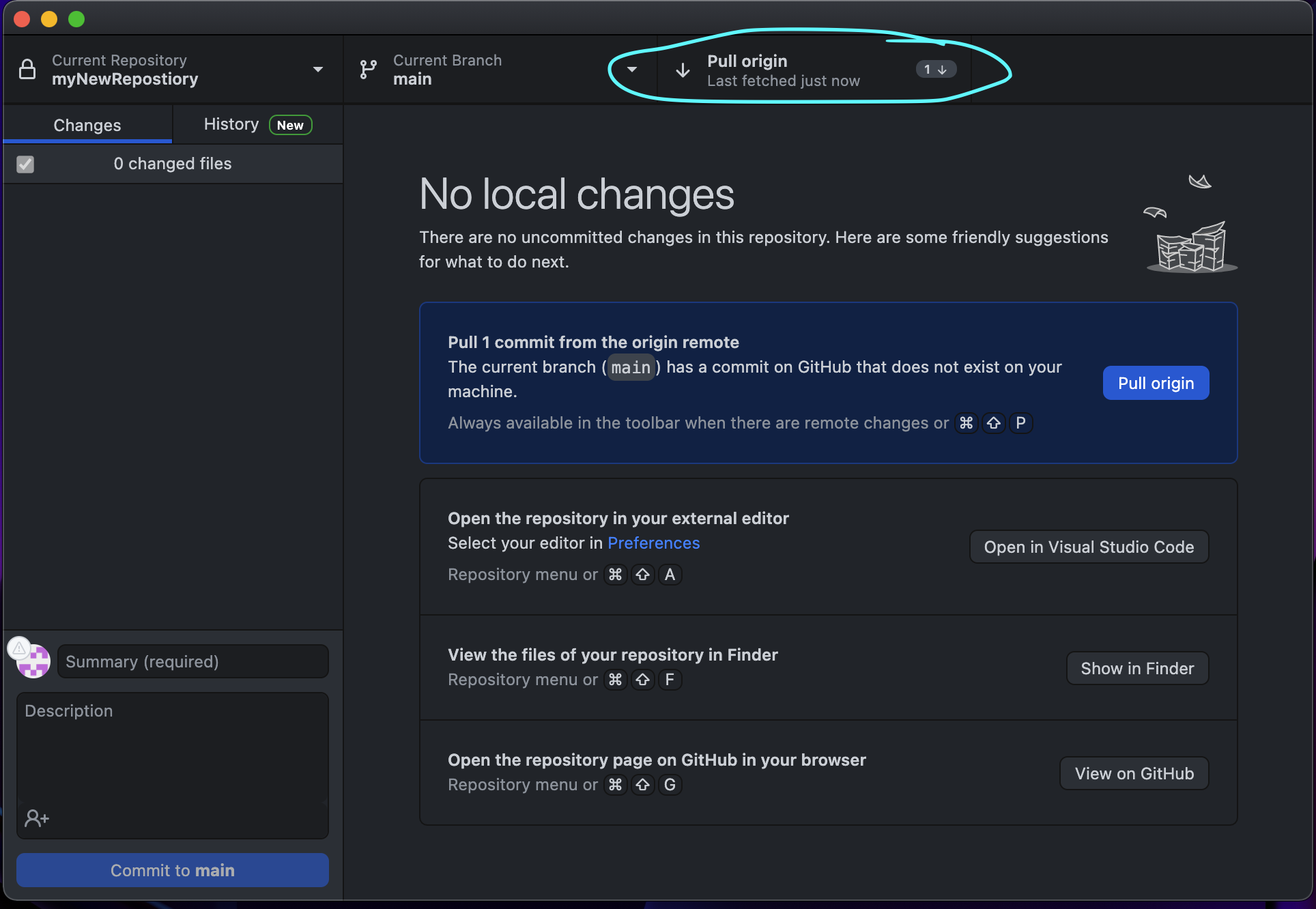 new Repository