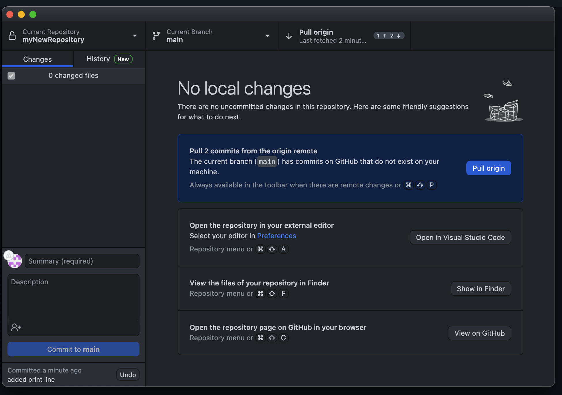 new Repository