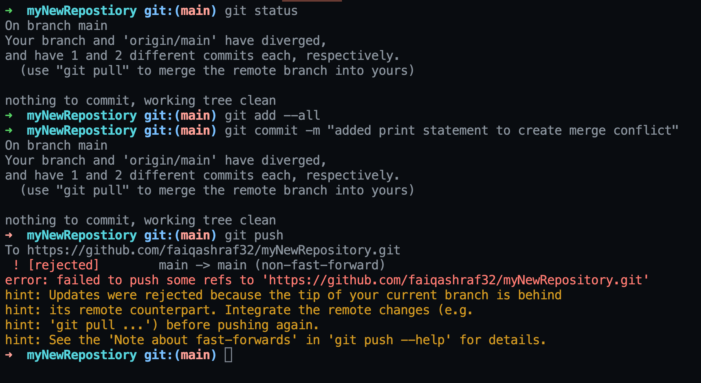 new Repository