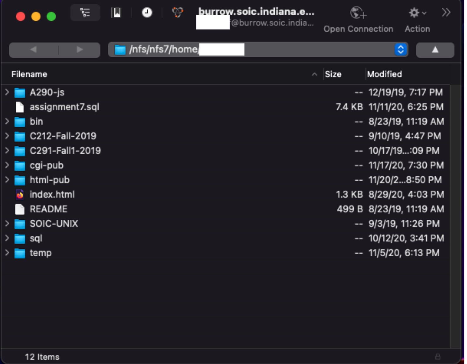file directory viewer in cyberduck